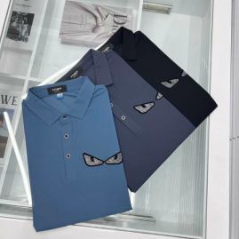 Picture of Fendi Polo Shirt Short _SKUFendiM-3XL12y1520208